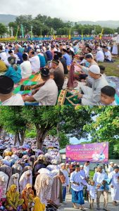 SHOLAT IDUL FITRI KE 1445 H TAHUN 2024 DI KOTA KUPANG BERLANGSUNG AMAN DAN LANCAR