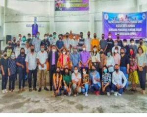 SEKERTARIS PEMUDA KLASIS KOTA KUPANG MENDUKUNG POLDA NTT DALAM PILKADA TAHUN 2024