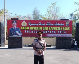 PUTRA ASLI PAPUA RESMI MENJABAT KAPOLSEK ALAK POLRESTA KUPANG KOTA