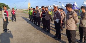 DITENGAH BERLANGSUNGNYA PON ACEH-SUMUT XXI 2024, POLRESTA DELI SERDANG MEMPERKETAT PENGAMANAN DI BERBAGAI AREA.